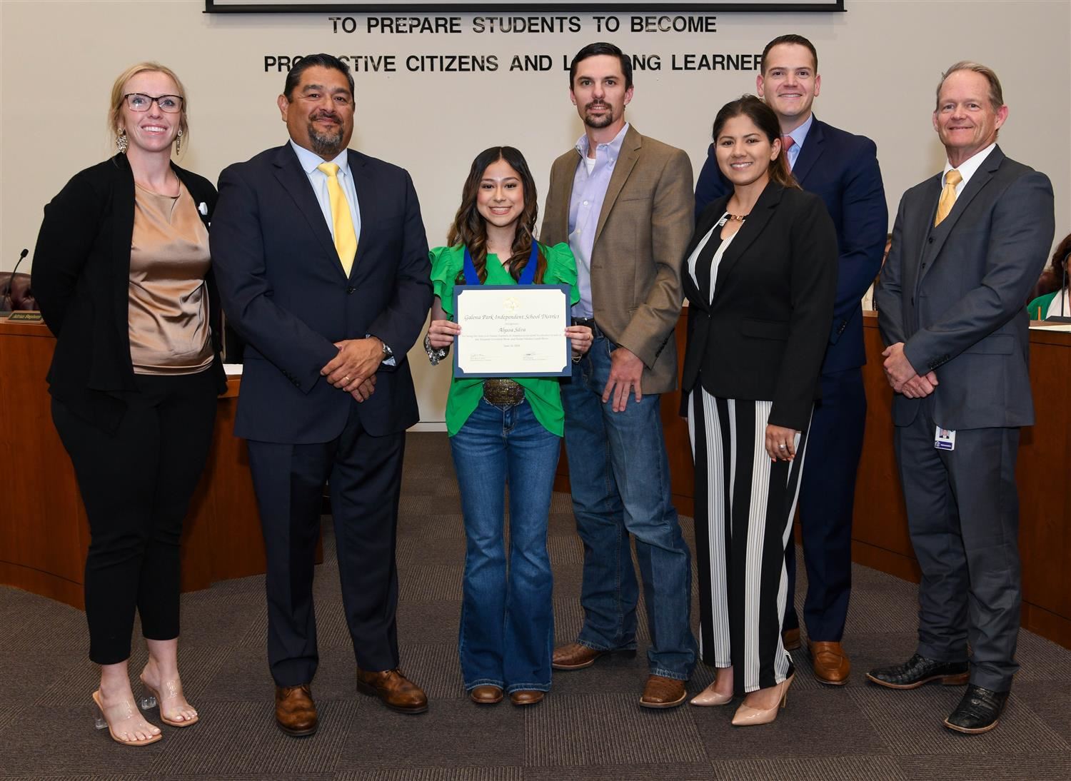 GPISD Student Makes History at Houston Livestock Show